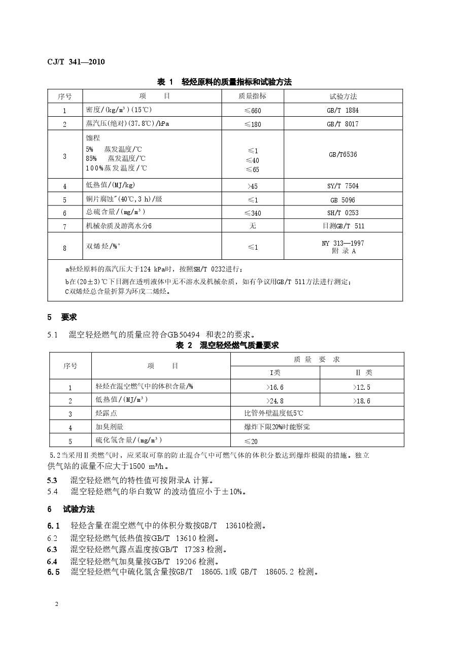 CJT341-2010 混空轻烃燃气.doc,第4页预览
