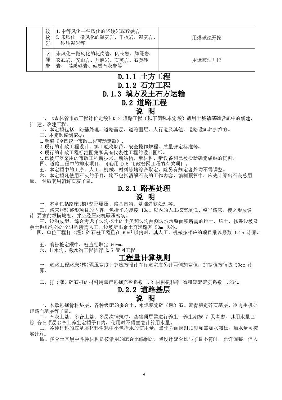 《吉林省市政工程计价定额》(JLJD-SZ-2014).docx,第4页预览
