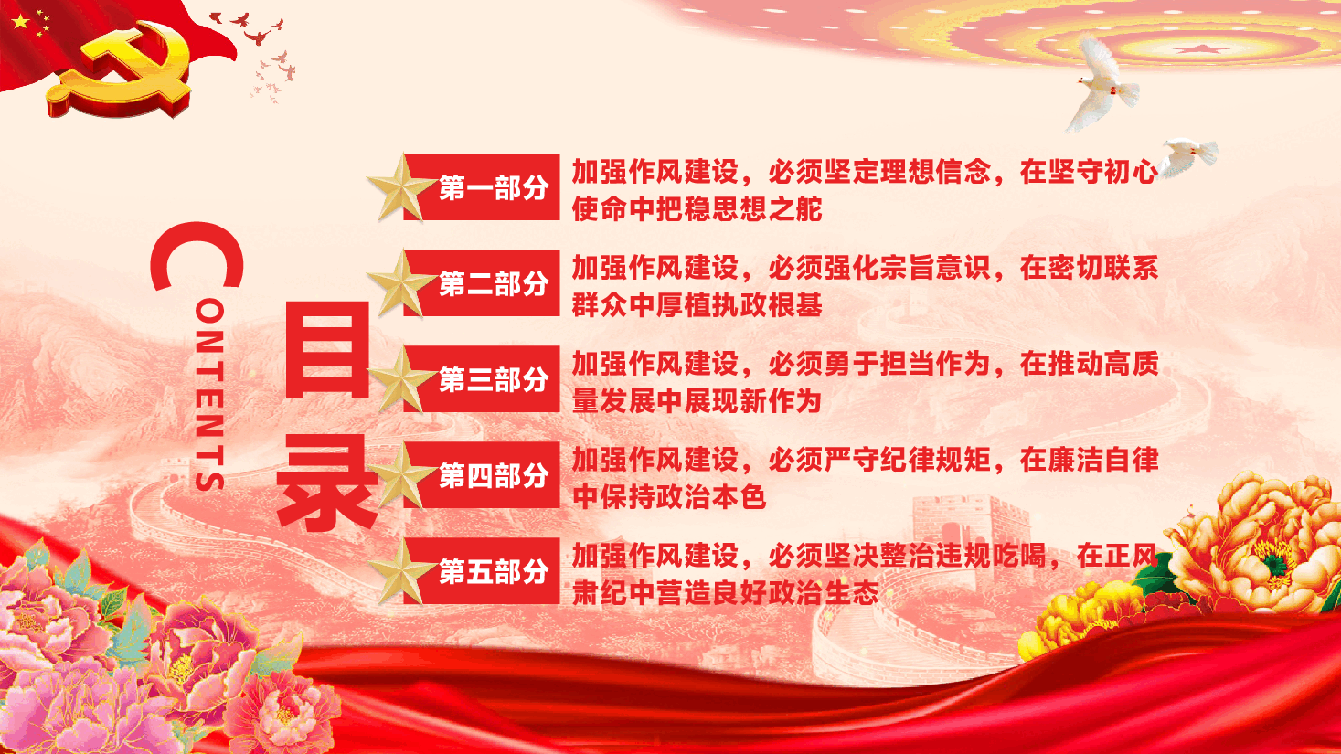 廉政党课PPT(附文稿):激扬清风正气,永葆政治本色.pptx,第4页预览