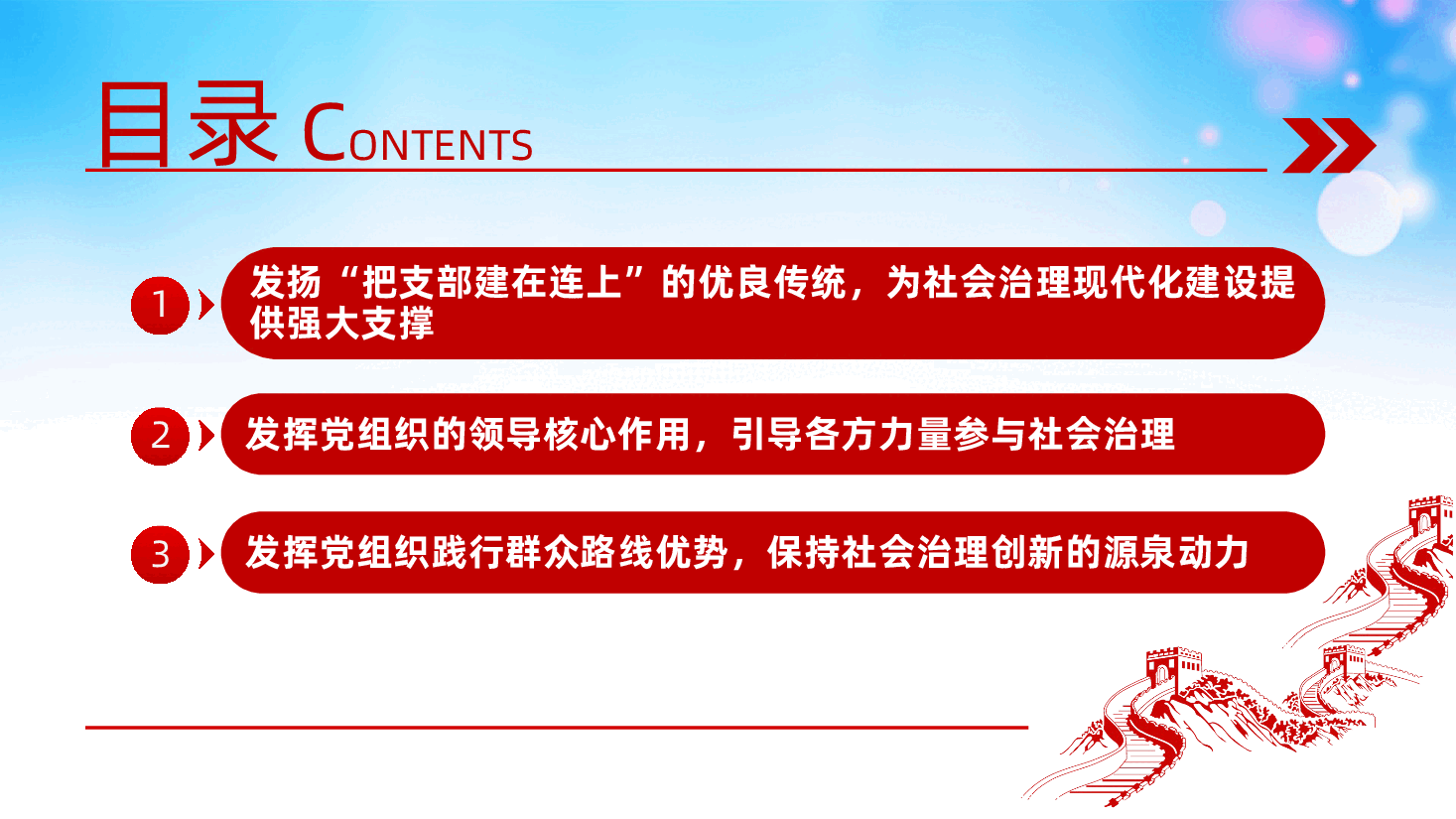 坚持党建引领、提升社会治理现代化水平ppt——党组织领导(含讲稿).pptx,第3页预览