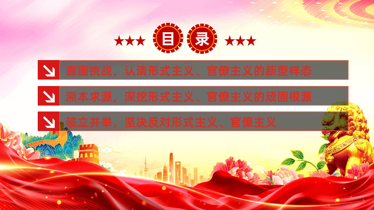 反对形式主义、官僚主义,以优良作风引领保障高质量发展.pptx,第3页预览