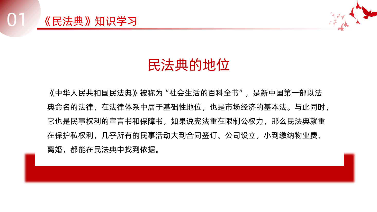 民法典知识学习PPT课件.pptx，第2页预览