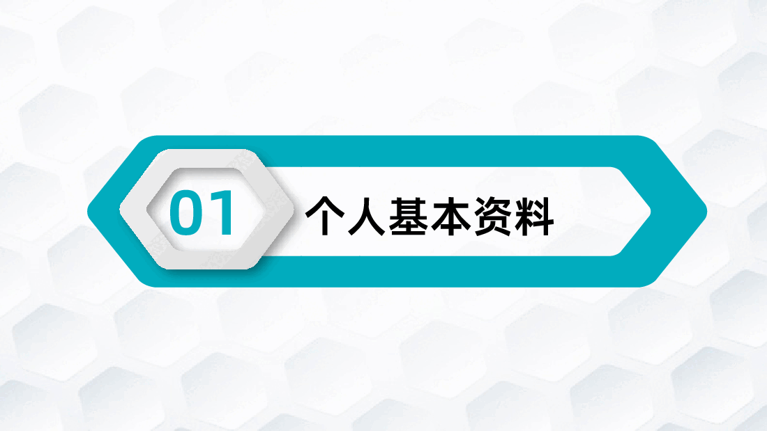 时尚多彩个人简历竞聘述职职业规划自我介绍PPT.ppt,第3页预览