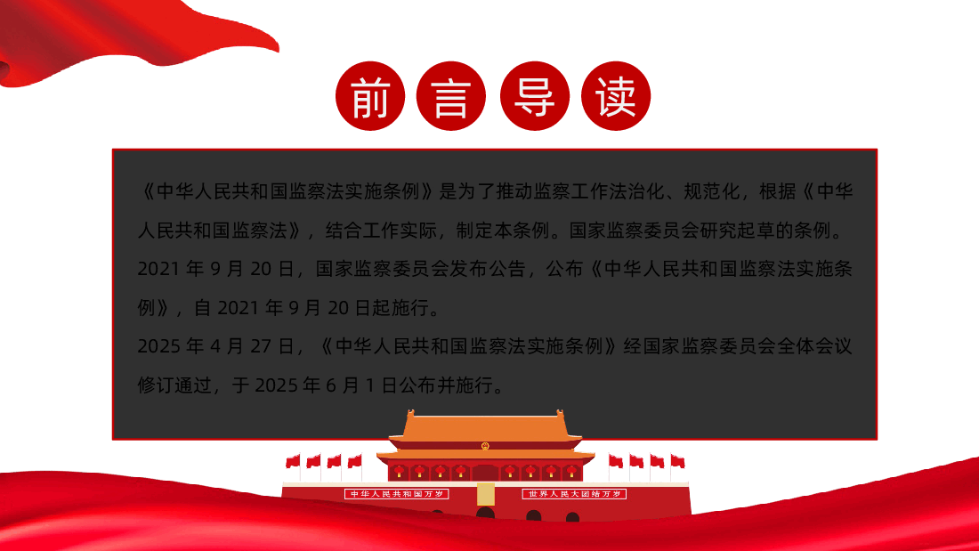中华人民共和国监察法实施条例PPT2025法律法规专题PPT课件.pptx,第2页预览