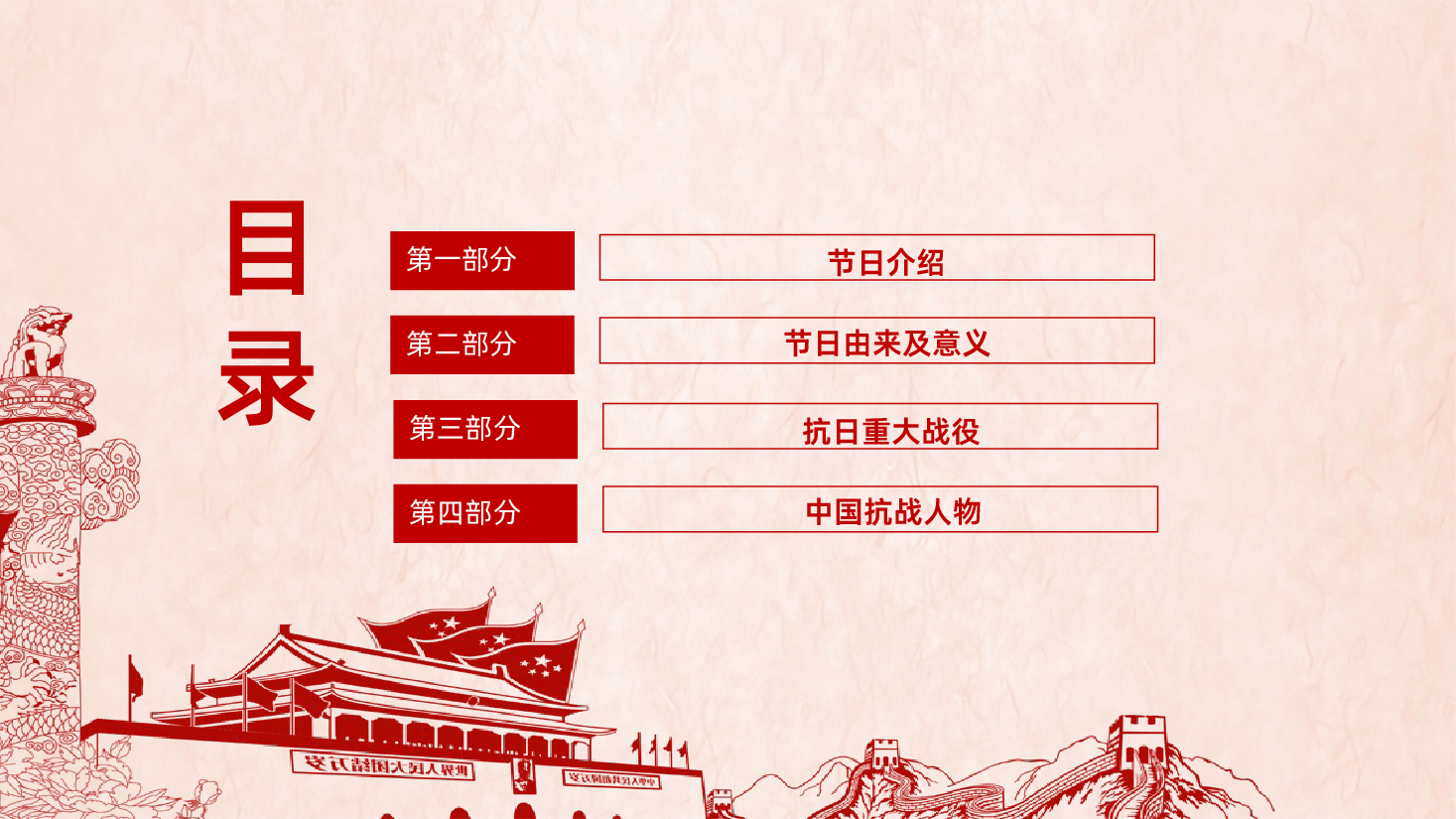 【抗战胜利80周年】中国人民抗日战争纪念日80周年ppt.pptx,第3页预览