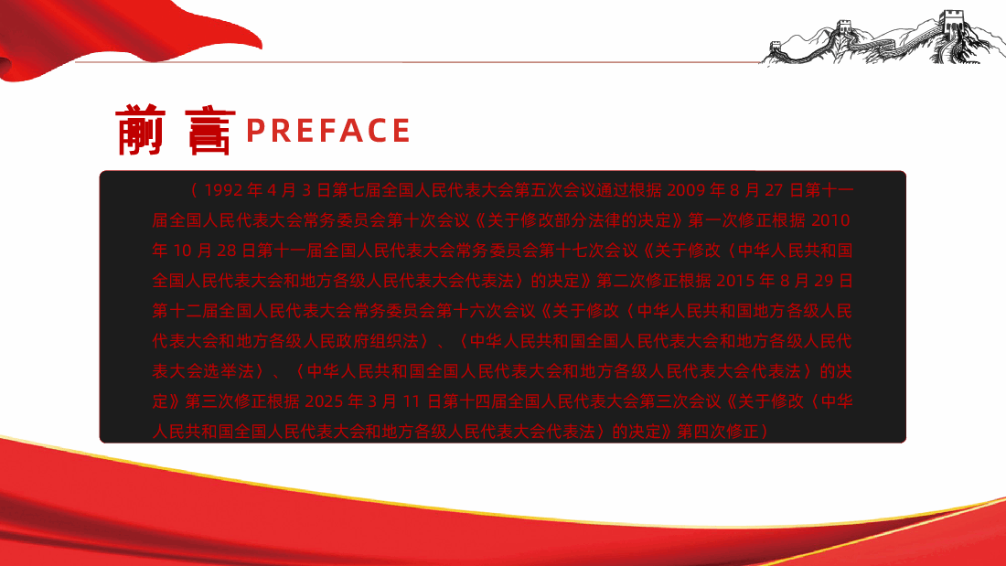 2025新修订《全国人民代表大会和地方各级人民代表大会代表法》PPT课件.pptx,第2页预览