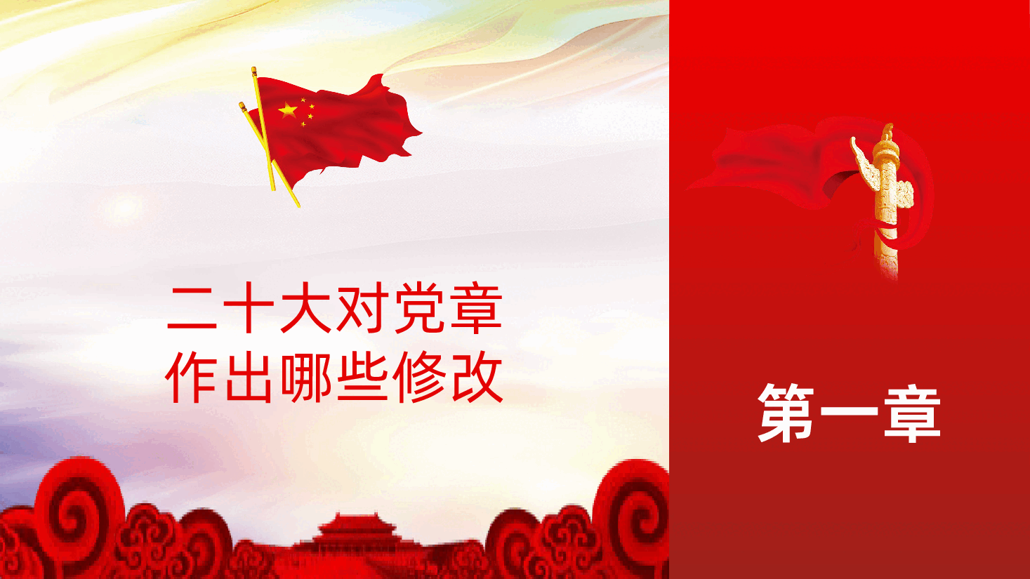 贯彻落实党的二十大精神党章学习党章历次制定及修正学习PPT.pptx,第4页预览