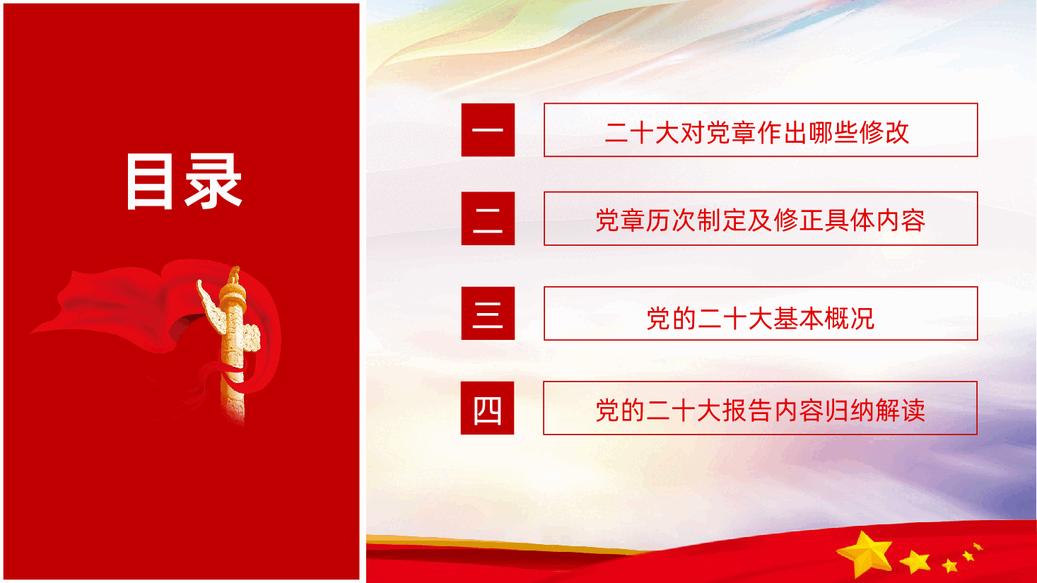 贯彻落实党的二十大精神党章学习党章历次制定及修正学习PPT.pptx,第3页预览