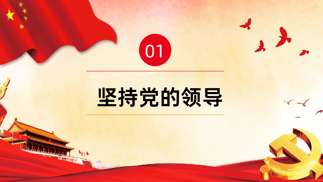 金融保险业行业党员干部党课ppt.ppt,第3页预览