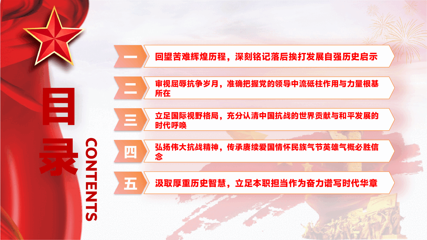 纪念中国人民抗日战争暨世界反法西斯战争胜利80周年专题党课PPT(附文字稿):重温烽火岁月,感悟伟大抗战精神.pptx,第3页预览