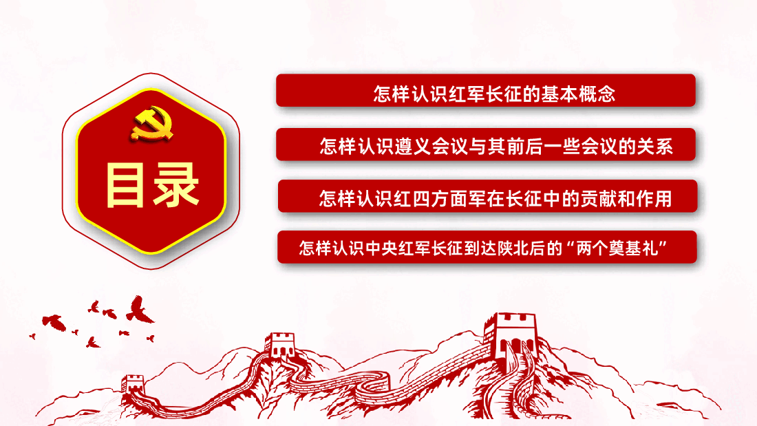 从“党史”中再识长征PPT模板.pptx，第3页预览