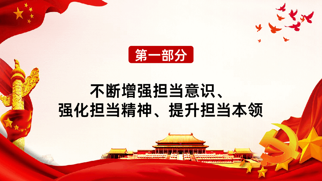 勇于担当作为提升政治品格不懈淬炼勇于担当的政治品格.ppt,第4页预览