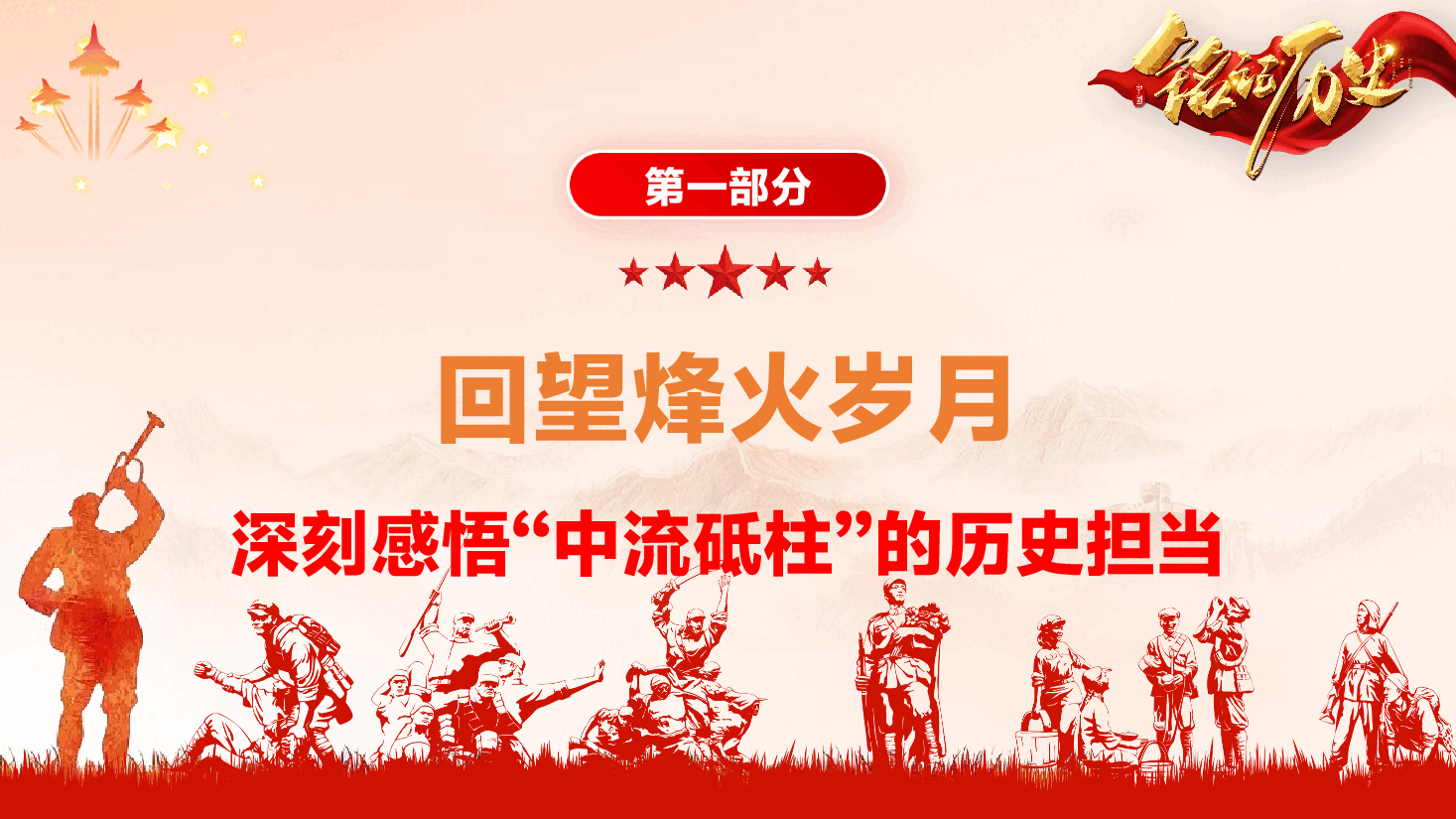 纪念抗战胜利80周年专题党课PPT(文字稿):铭记抗战历史,勇担时代使命,在传承红色基因中彰显党员先锋本色.pptx,第4页预览