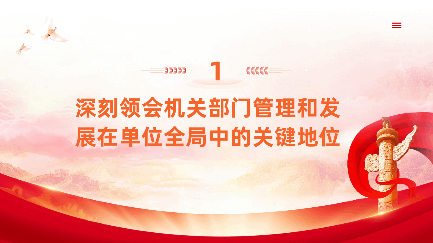 以高效管理赋能、提高机关发展水平ppt——机关部门2025年管理和发展(含讲稿).pptx,第4页预览
