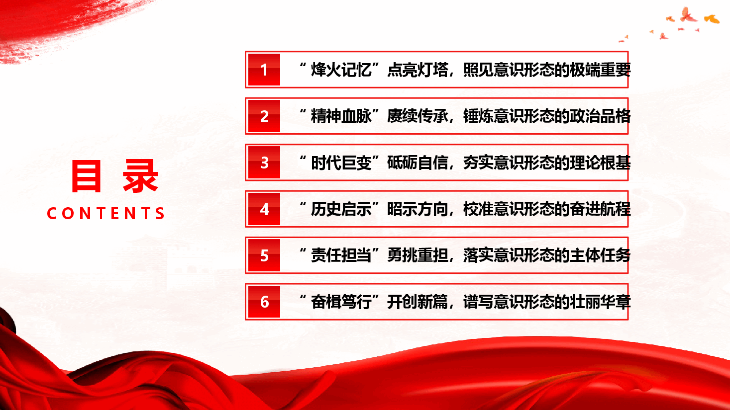 深化意识形态工作专题党课《以史为鉴守阵地、以魂铸心固根基》(PPT+文字稿).pptx,第4页预览