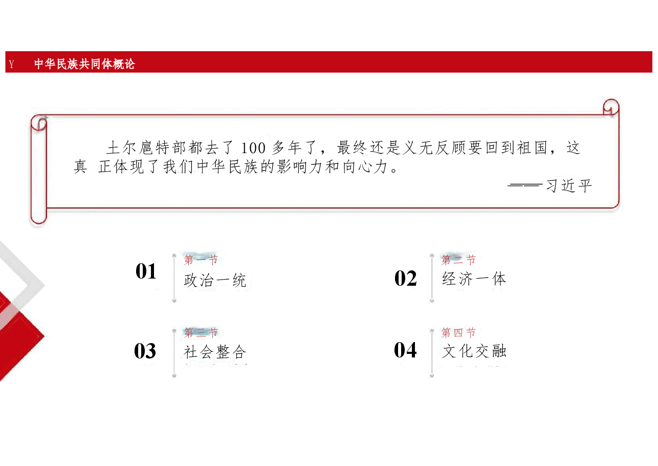 新版中华民族共同体概论课件第十一讲中华一家与中华民族格局底定(清前中期)-2025年版.pptx,第2页预览