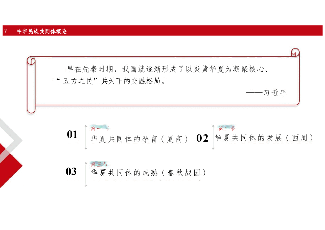 新版中华民族共同体概论课件第四讲天下秩序与华夏共同体演进(夏商周时期)-2025年版.pptx,第2页预览