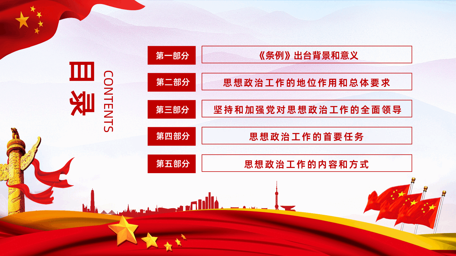 中国共产党思想政治工作条例详细解读PPT课件.pptx,第4页预览