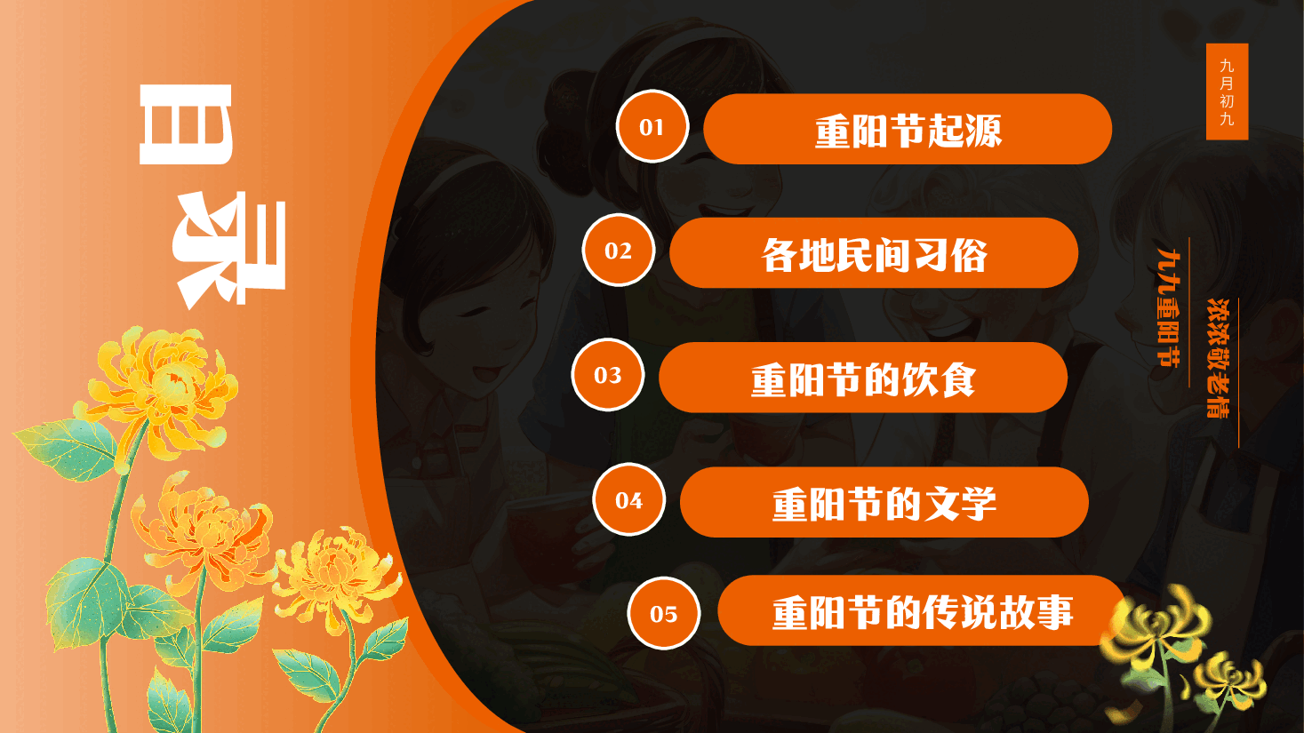 九九重阳节PPT.pptx,第2页预览