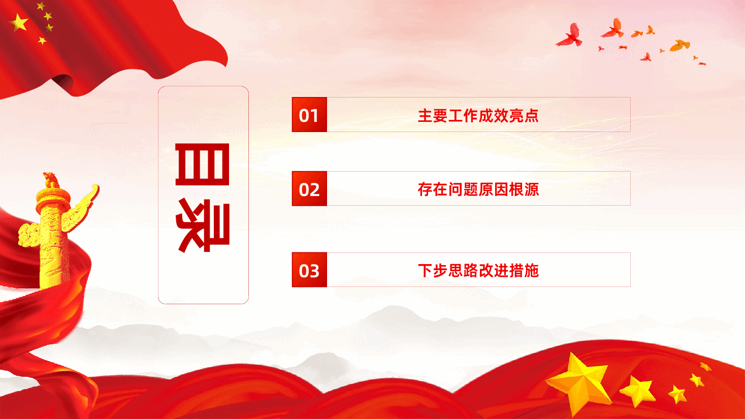 党组织书记抓党建工作述职报告PPT课件.pptx,第3页预览