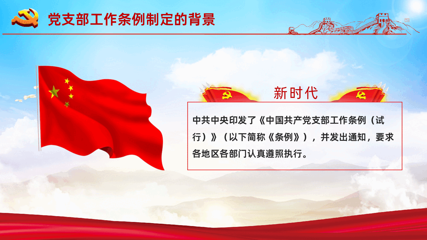 中国共产党支部工作条例学习心得全面解读PPT课件.pptx,第4页预览