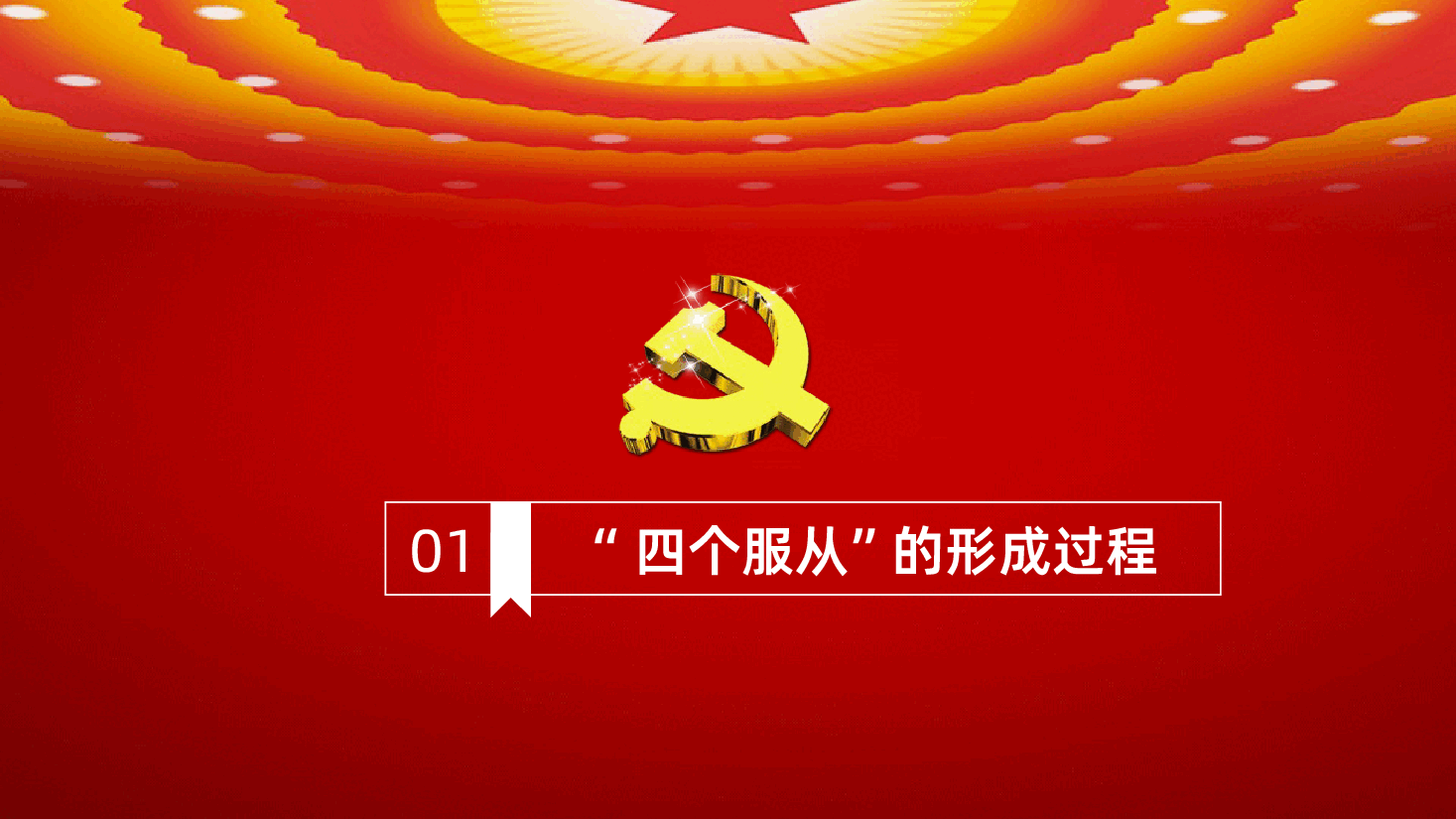四个服从新时代全面解读PPT课件.pptx,第4页预览