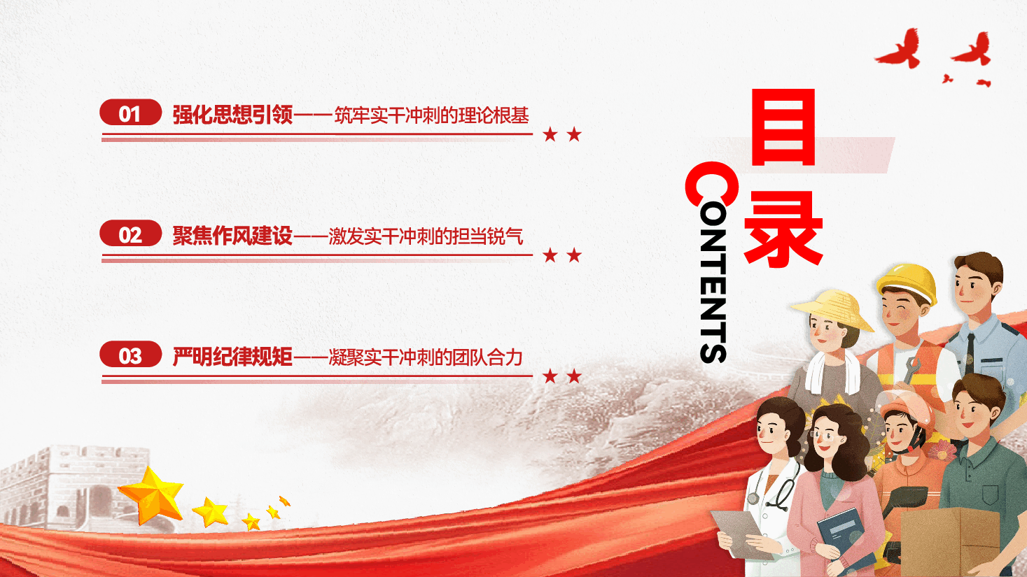 第四季度专题辅导党课PPT（附文字稿）：夯实实干的底气，鼓足冲刺的锐气，全力攻坚2025年全年目标任务.pptx，第4页预览
