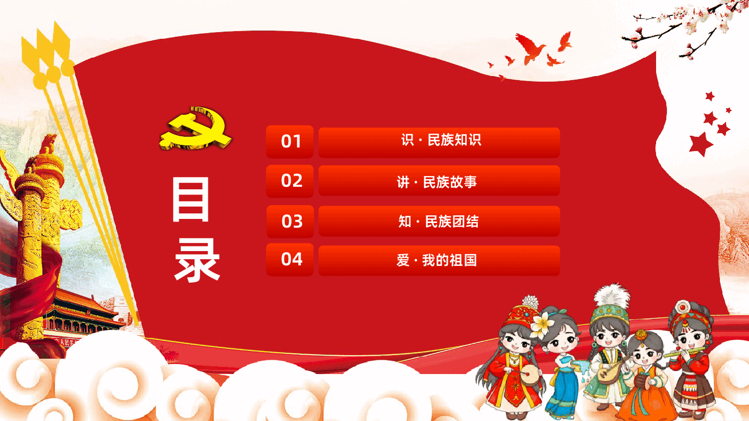 民族团结系列活动学习PPT课件.pptx,第3页预览
