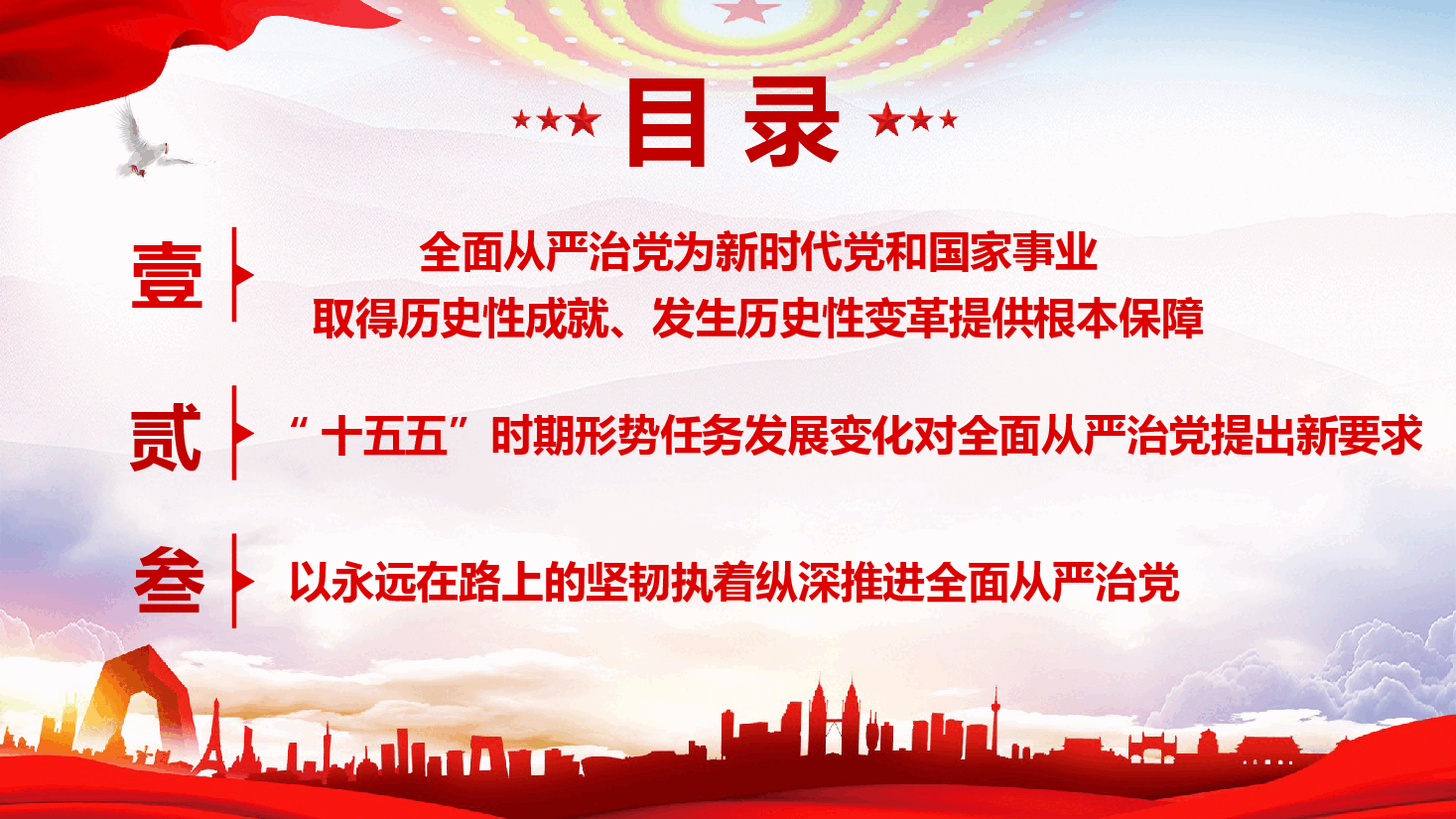 党的二十届四中全会精神专题辅导《持之以恒推进全面从严治党》(PPT+文字稿).pptx,第4页预览