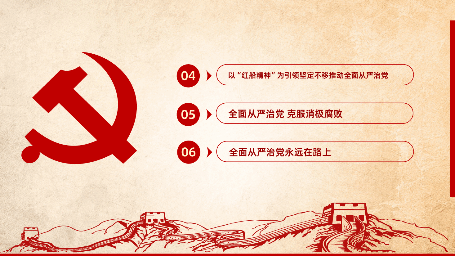 推动全面从严治党战略部署PPT课件.pptx,第4页预览