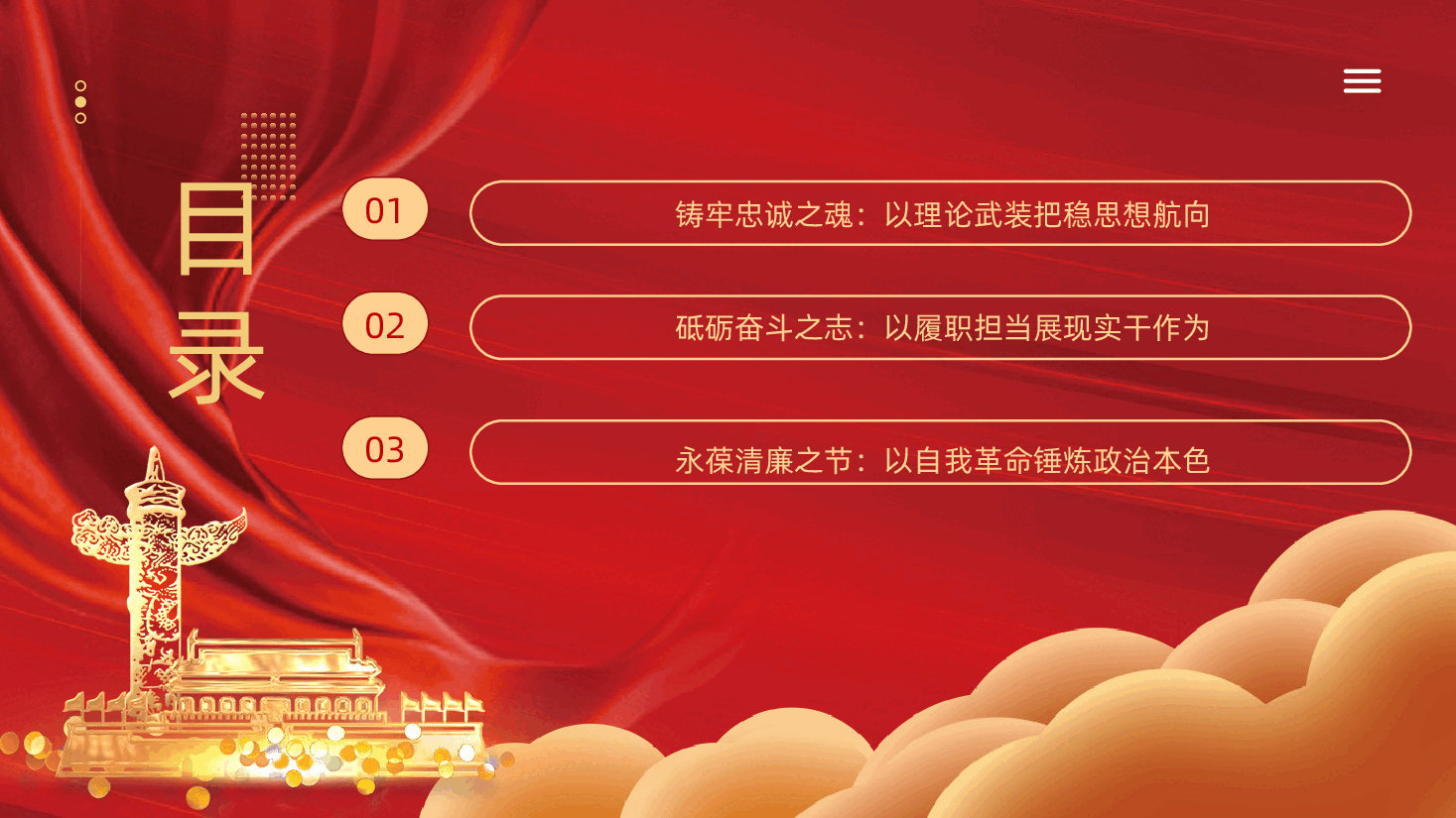 强党性守初心勇担当建新功廉洁廉政PPT课件.pptx,第3页预览