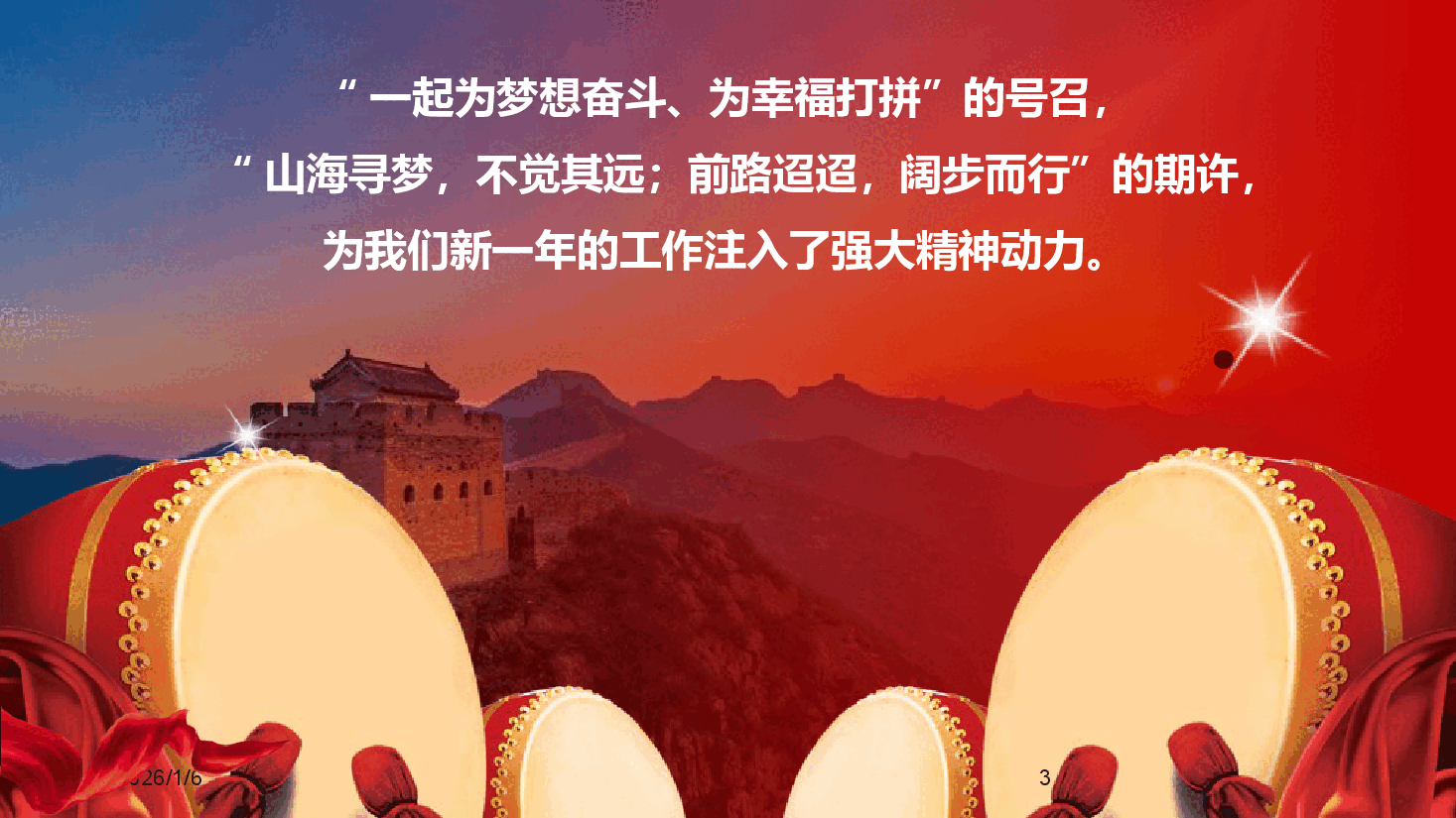 学习“主席2026年新年贺词”暨新年工作动员PPT(附讲稿):汲取贺词力量,奋进崭新征程.pptx,第3页预览