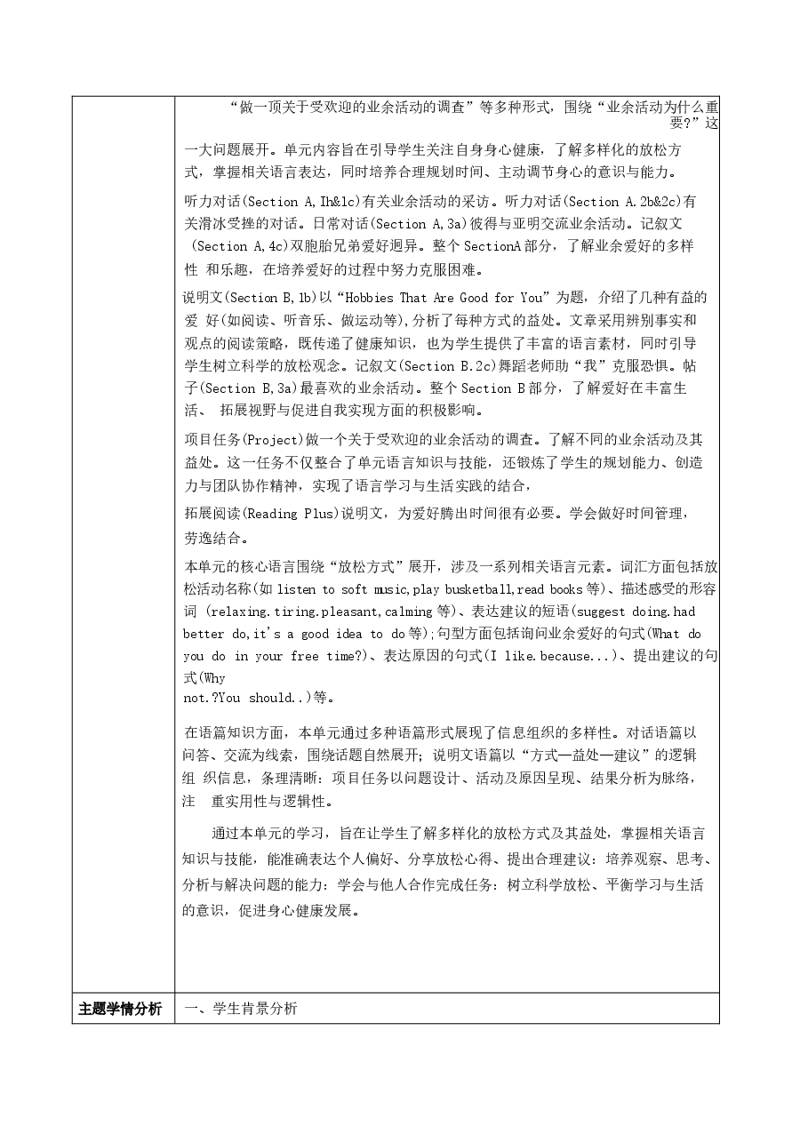 2026年课件-(人教版2026新教材)英语八年级下册Unit 1 大单元教学设计-新版.docx,第2页预览