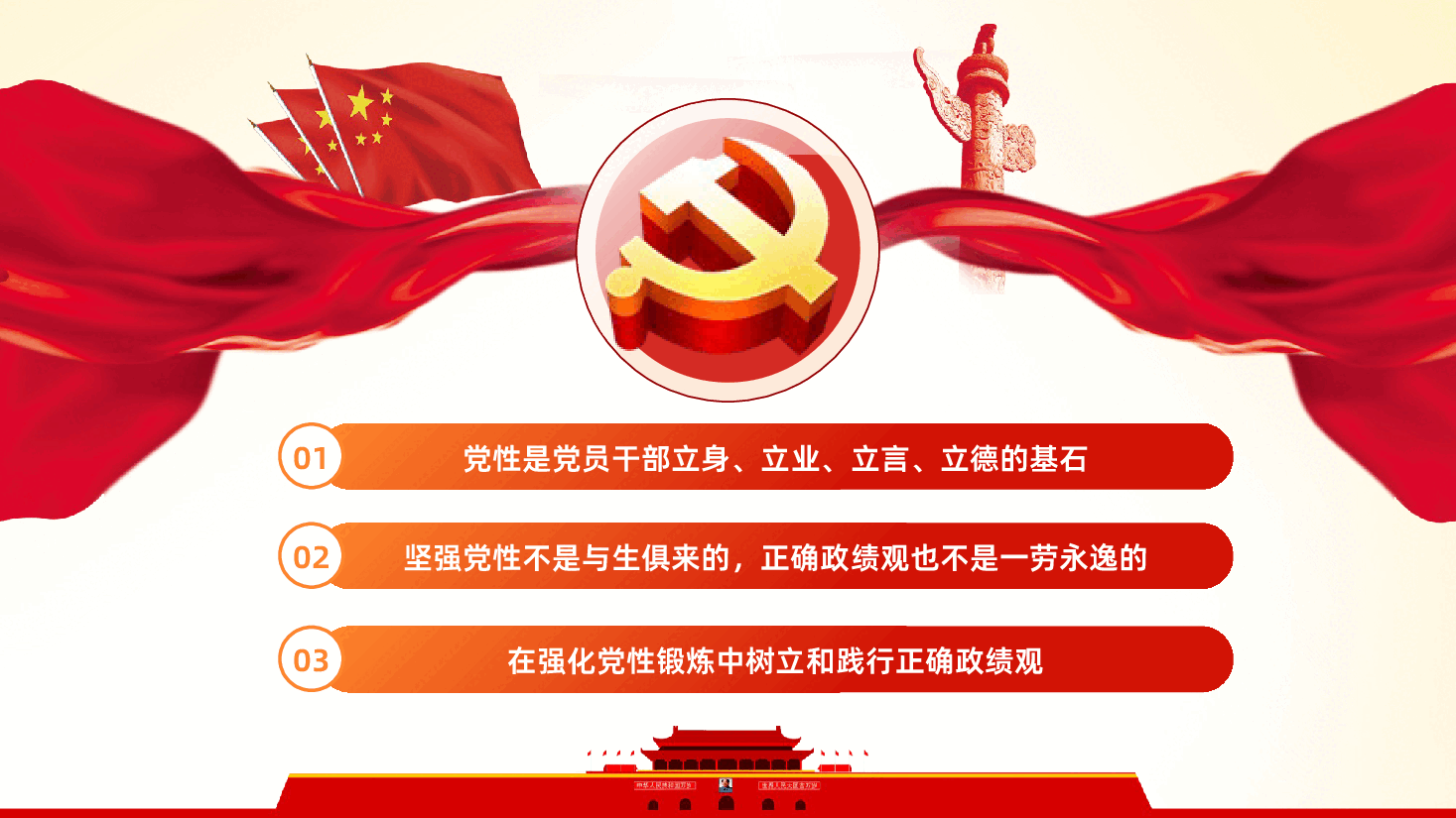 在强化党性锻炼中树立和践行正确政绩观PPT课件.pptx,第3页预览
