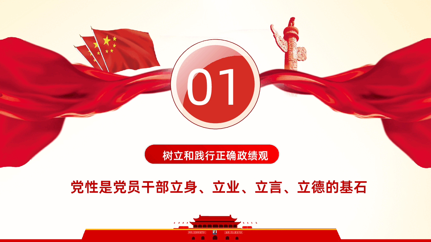 在强化党性锻炼中树立和践行正确政绩观PPT课件.pptx,第4页预览