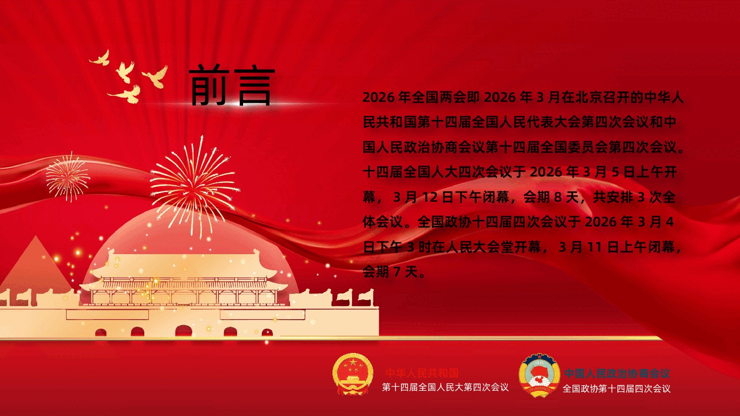 2026年两会政府工作报告宣讲解读PPT《聚焦两会,关注民生》T.pptx,第2页预览