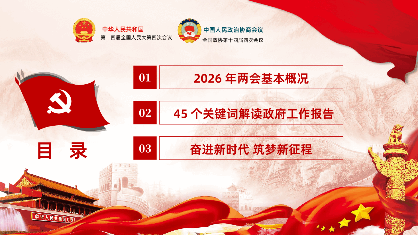 聚焦两会关注民生45个关键词读懂2026政府工作报告PPT课件.pptx,第3页预览
