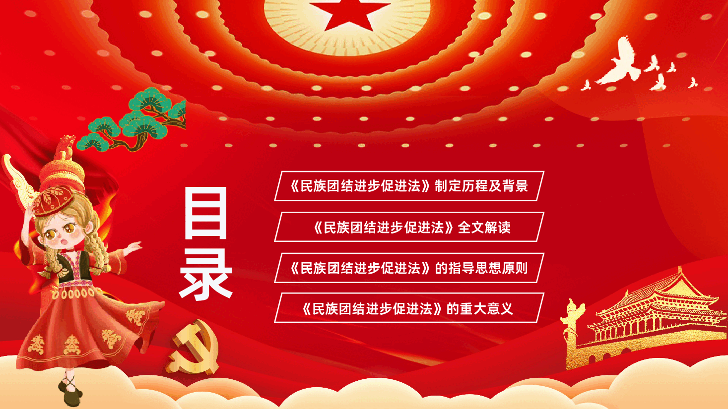 中华人民共和国民族团结进步促进法全文全面解读PPT.pptx,第3页预览