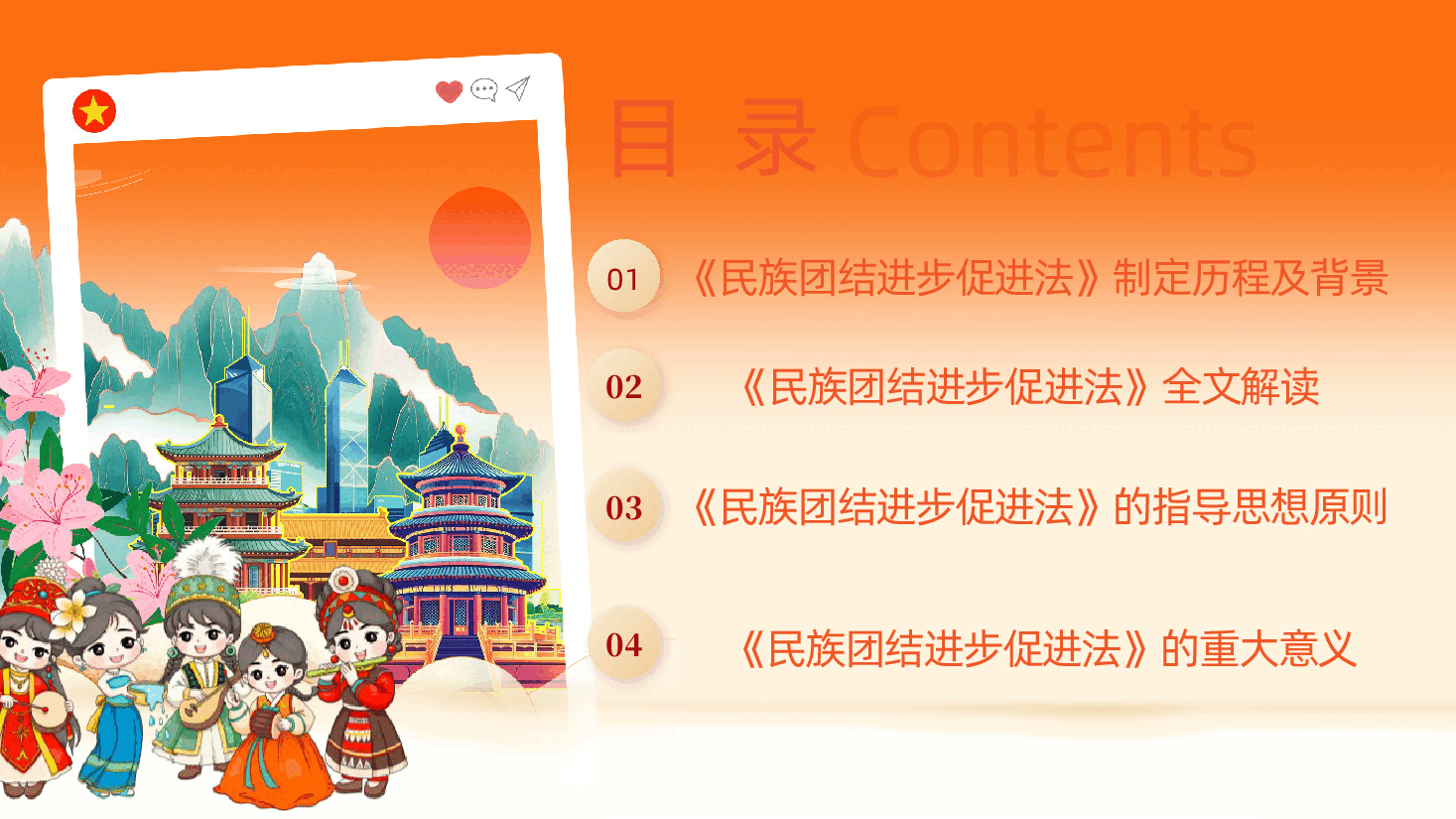 中华人民共和国民族团结进步促进法全文PPT.pptx,第3页预览
