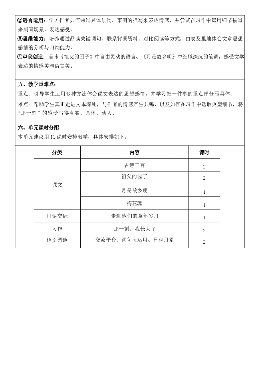 教案合集-2026年春期部编人教版五年级下册语文全册核心素养教案新版.docx,第2页预览