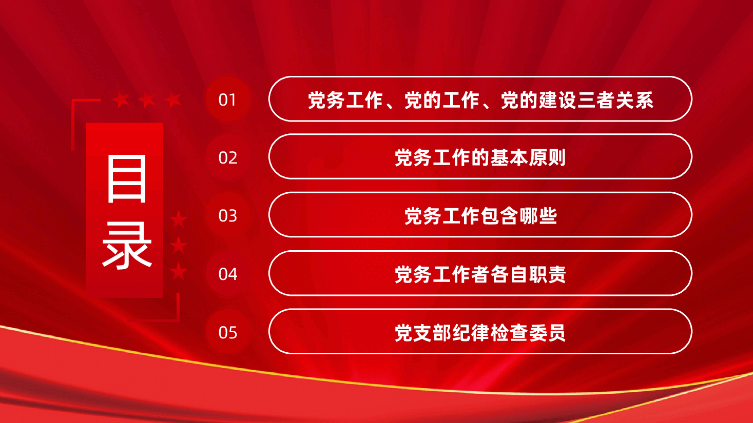 简要版党务工作手册、党务知识应知应会、党务培训ppt(含讲稿).pptx,第3页预览