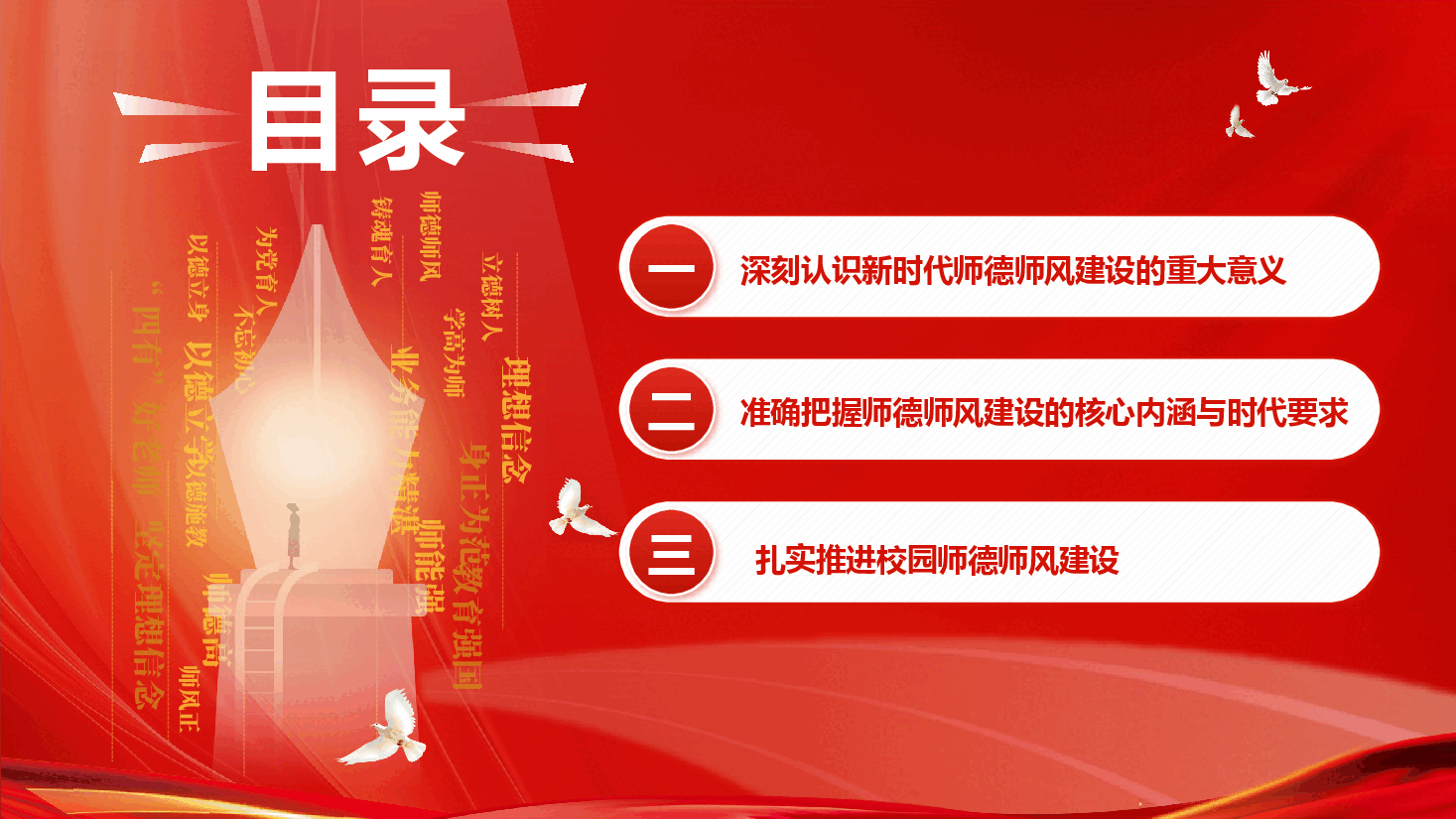 2026年师德师风教育《筑牢师德师风根基，培育铸魂育人之师》（PPT+文字稿）.pptx，第4页预览