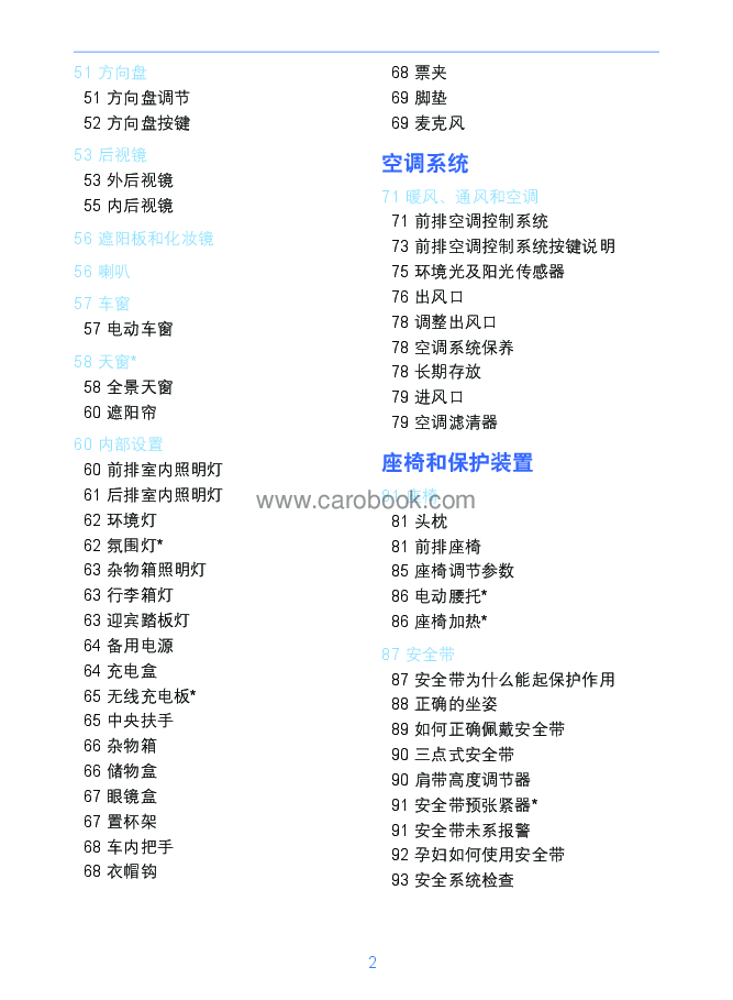 吉利博瑞ePro说明书.pdf,第4页预览