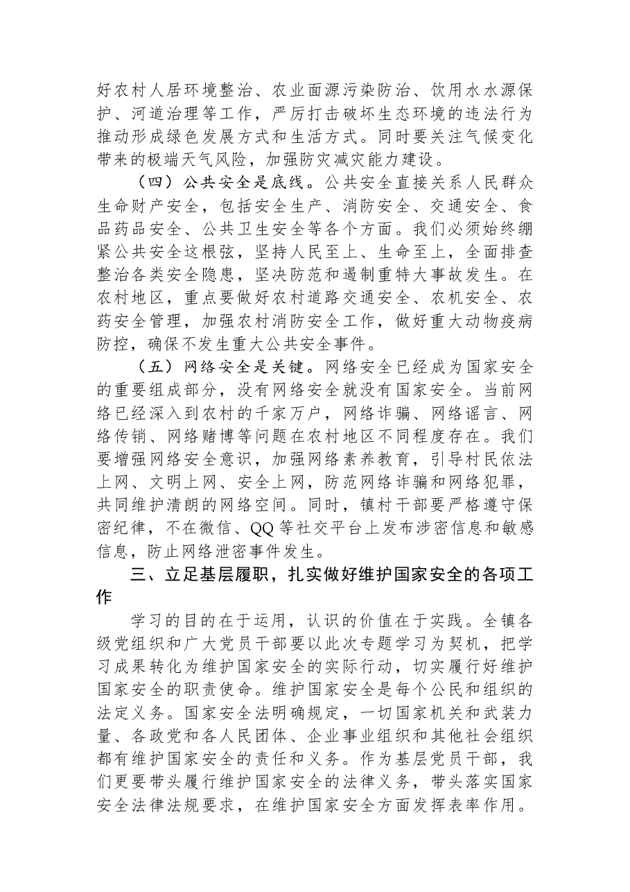在2026年全镇国家安全教育专题学习会上的讲话.docx，第4页预览