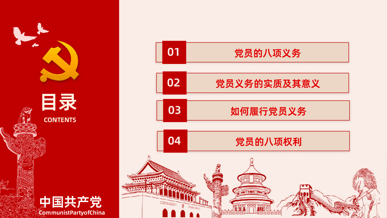 中国共产党党员的义务和权利PPT.pptx,第3页预览