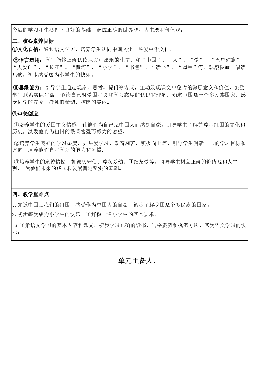 (新教材)部编人教版一年级上册小学语文全册教案(教学设计)(新课标核心素养教案).docx,第2页预览