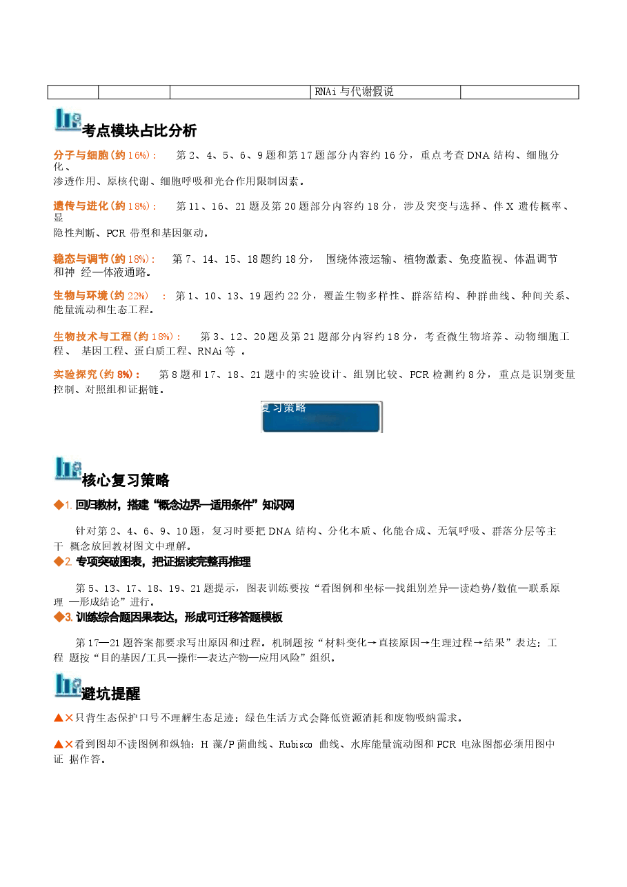 新版2026年高考生物(广东卷)真题详细解读及评析.docx,第3页预览