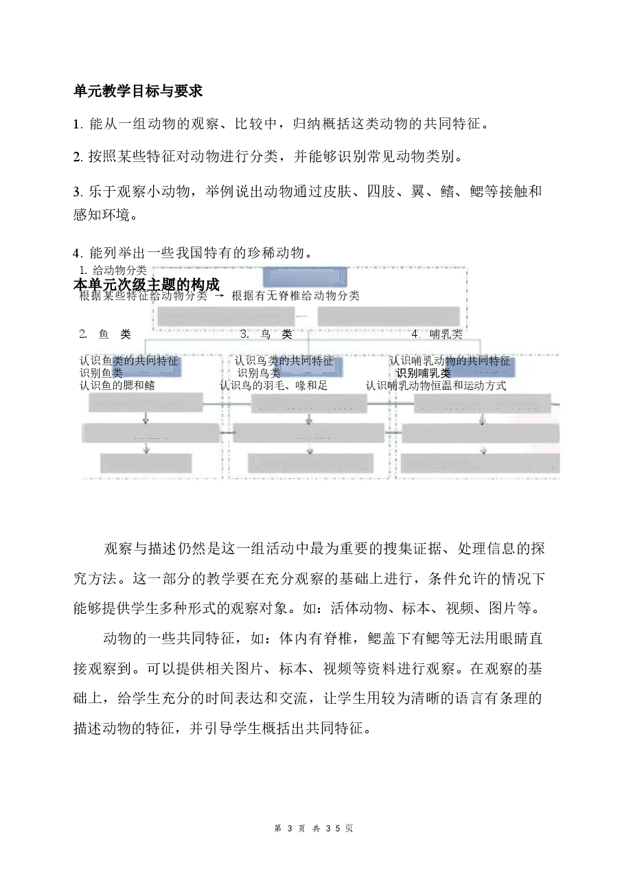 新版2026【新教材】苏教版(2024)四年级上册科学全册教材分析(教案).docx,第3页预览