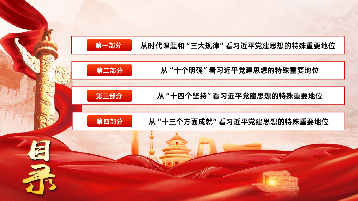 七一建党节热烈庆祝中国共产党成立105周年深刻认识习近平党建思想的特殊重要地位PPT课件.pptx，第3页预览