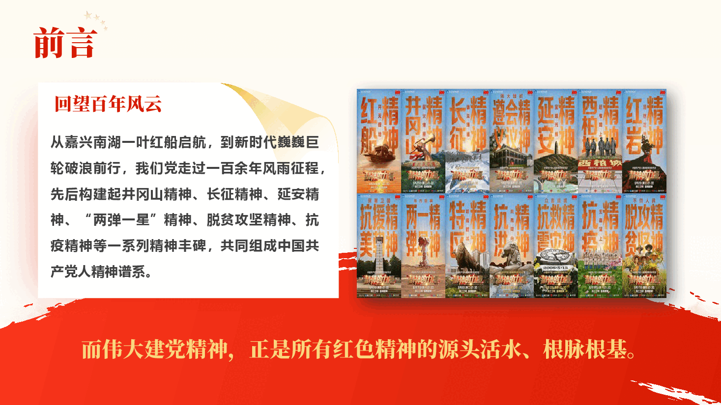 弘扬伟大建党精神,争做新时代踔厉奋发的优秀共产党员——庆祝建党105周年专题党课讲稿(附文稿).pptx,第3页预览